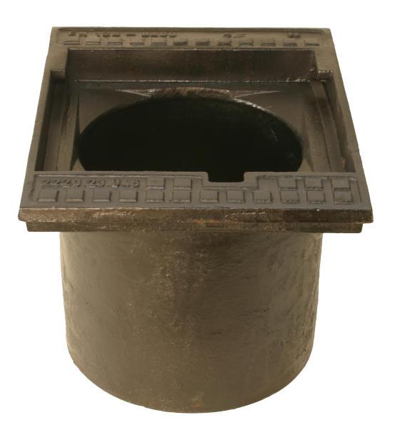 Duco rendestenskarm m/lang skørt kl. d400 - Ø315