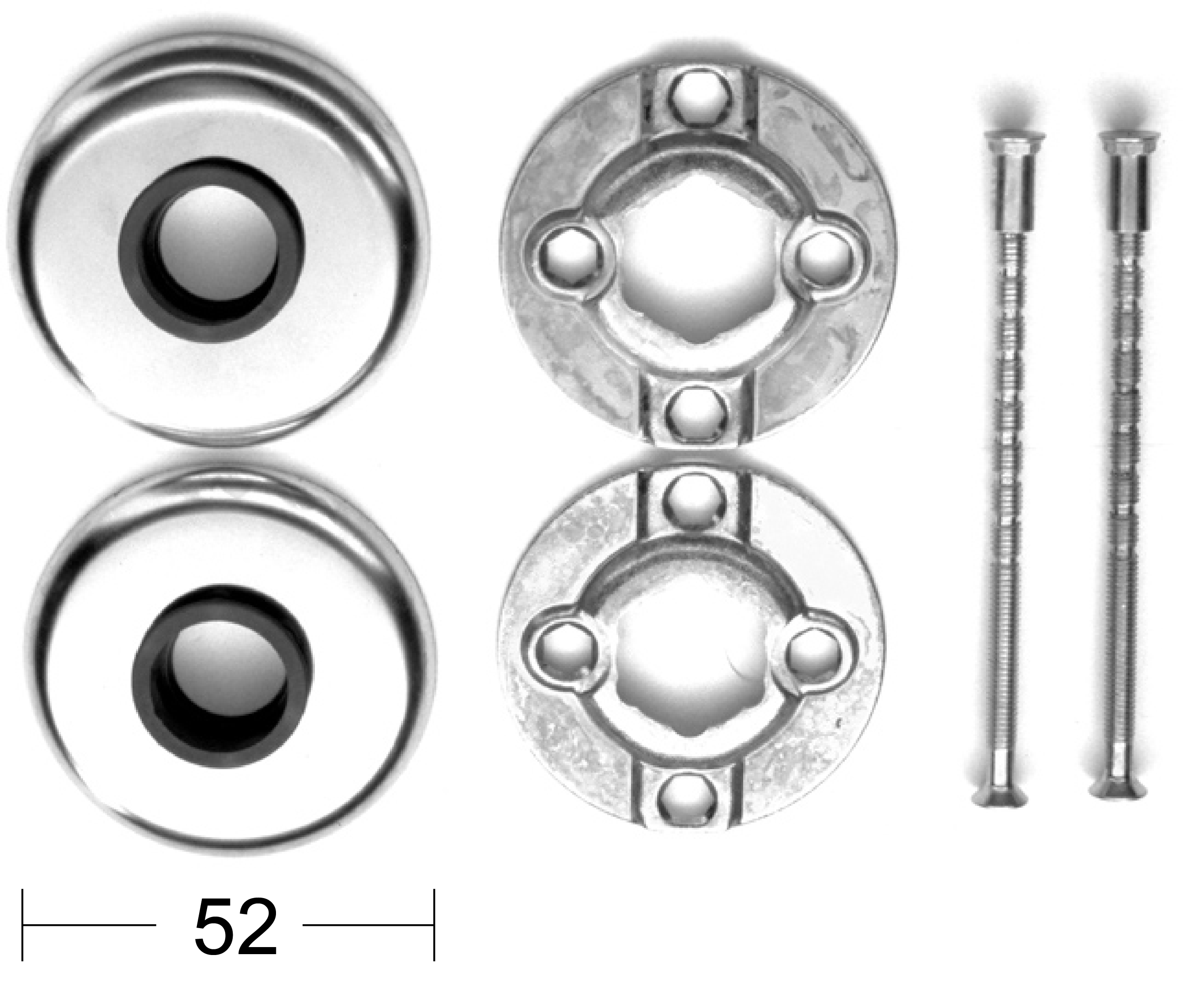 Habo Roset oppresset rustfri 