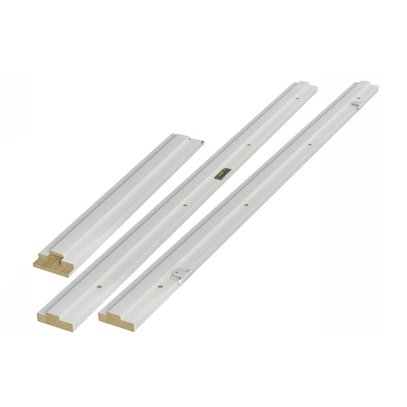 Swedoor Snap-in Karmsæt U/bund Hvid - 75x886x2089mm