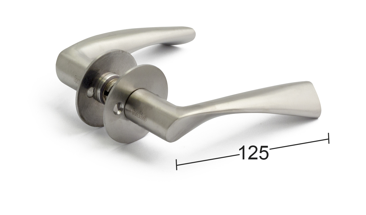 Habo Dørgreb Modern udvendig rustfri