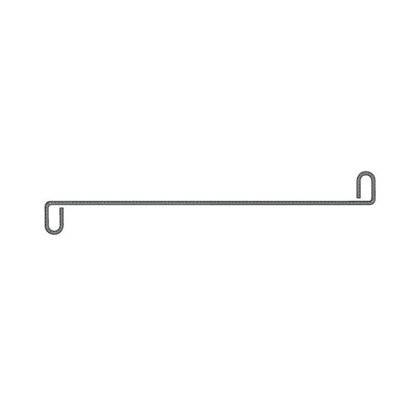 Arminox Ribbet s-binder - Ø4x250mm