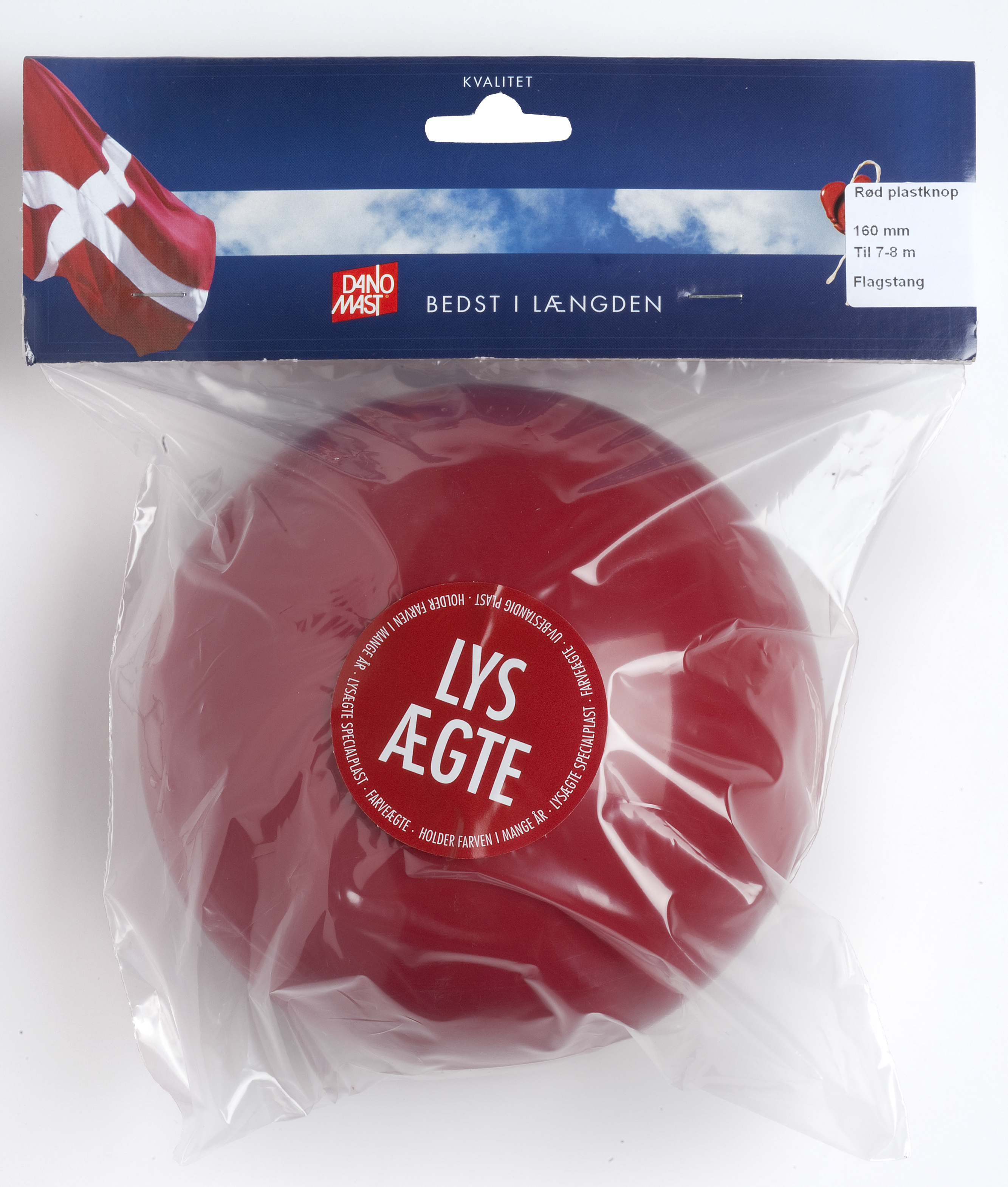 Dano Mast Flagstang plastknop - 135mm