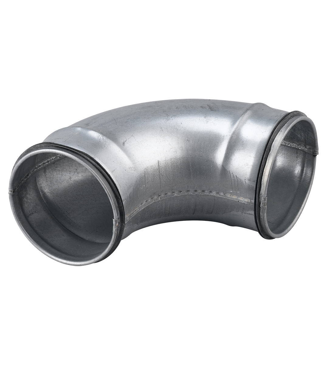 Duka metalbøjning DBU Ø125mm 90 grader