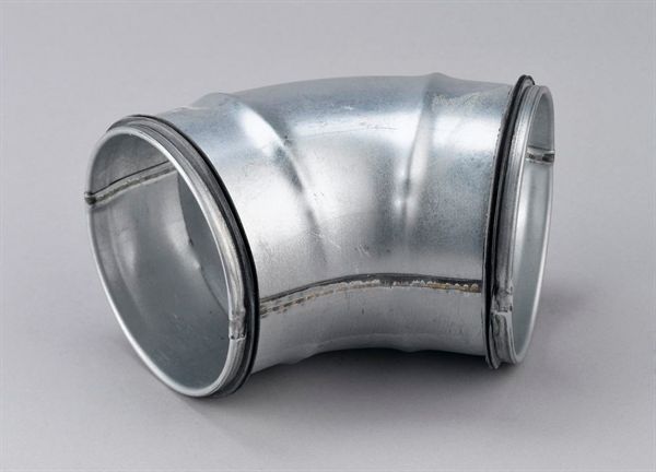 DUKA metal bøjning DBU Ø100mm 45 grader