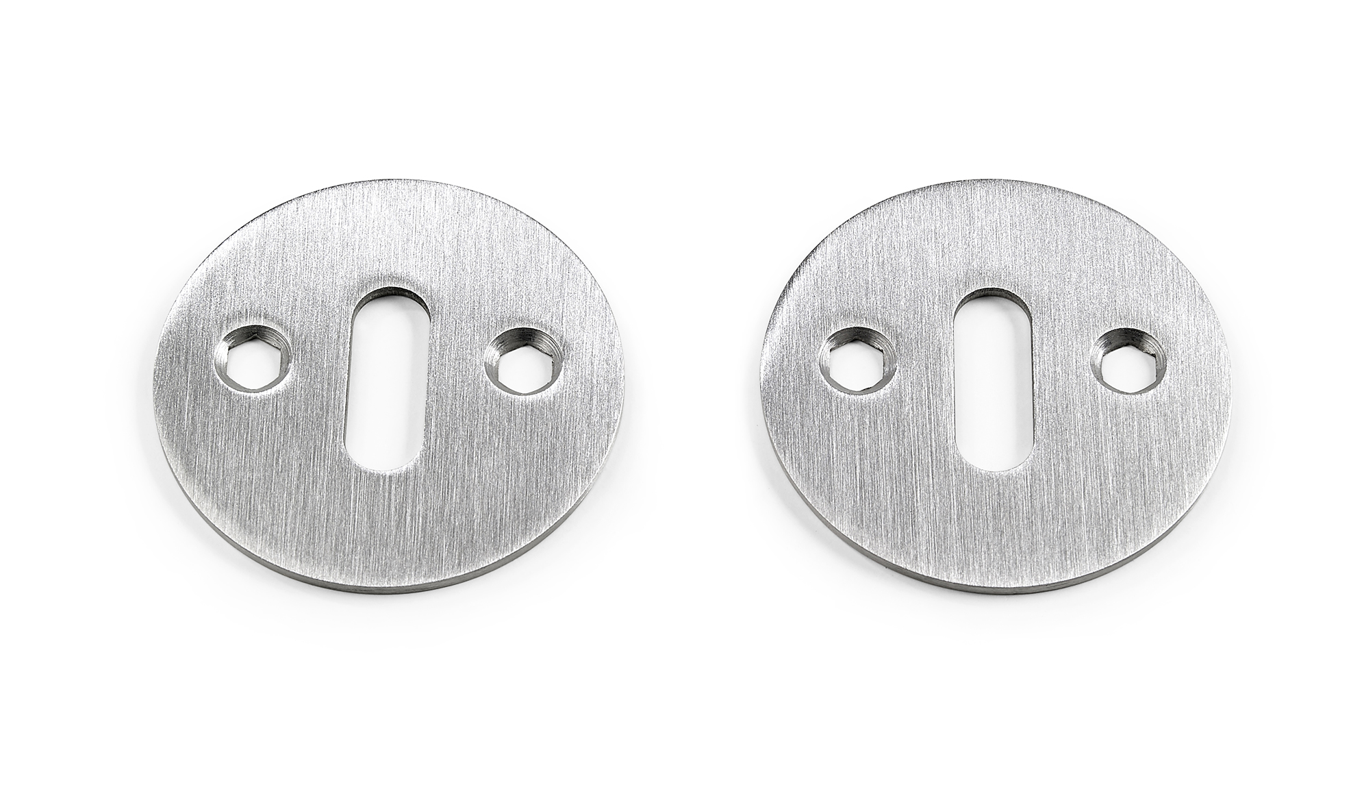 Habo Nøgleskilt 2mm Rustfrit Stål - Ø52mm