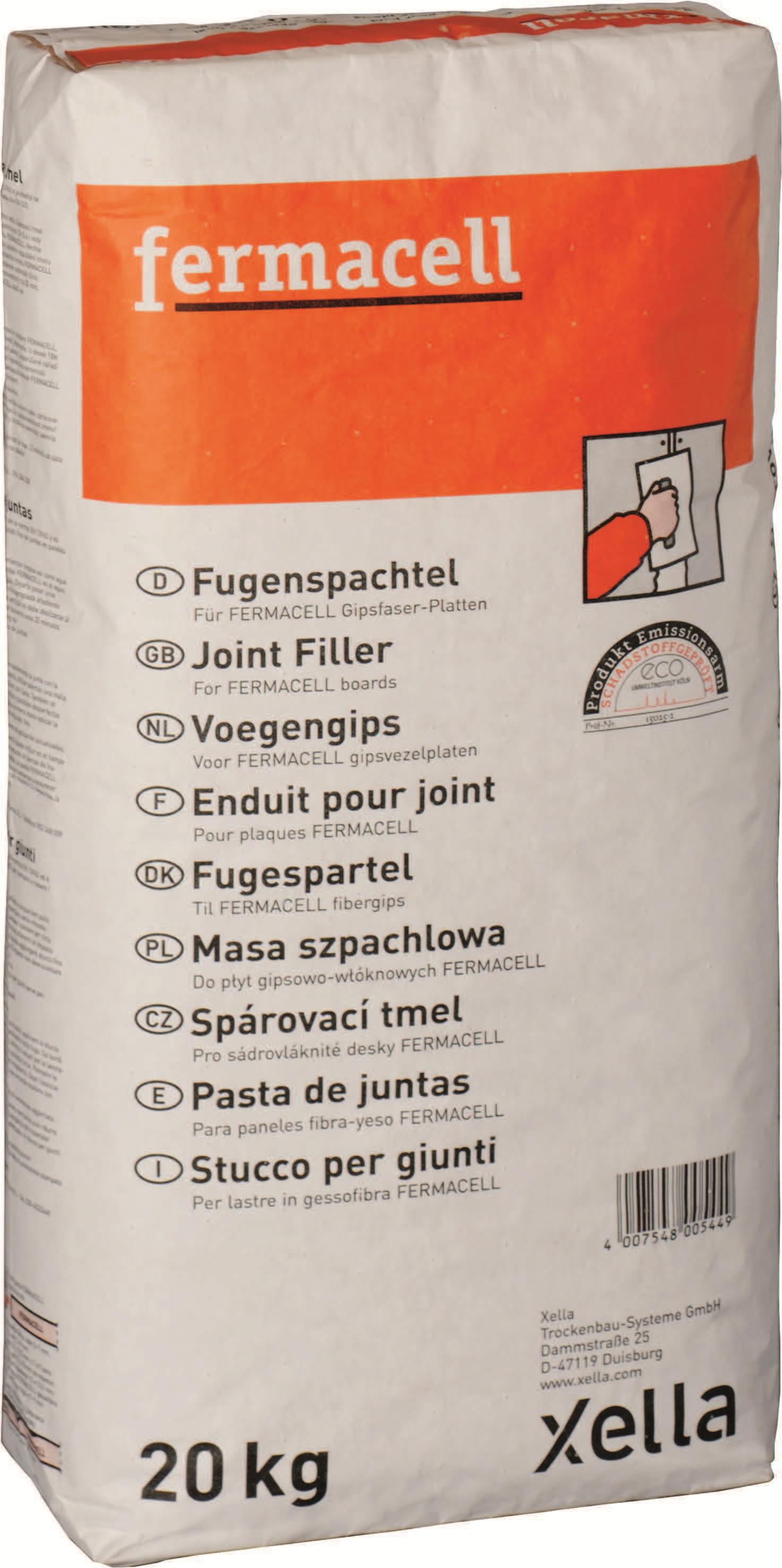 Fermacell Fugespartel  til Fibergips - 5kg 