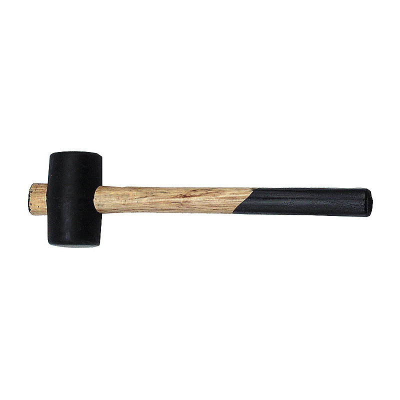 Gummihammer Sort