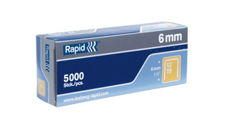 Rapid Hæfteklammer nr. 13 - 6mm