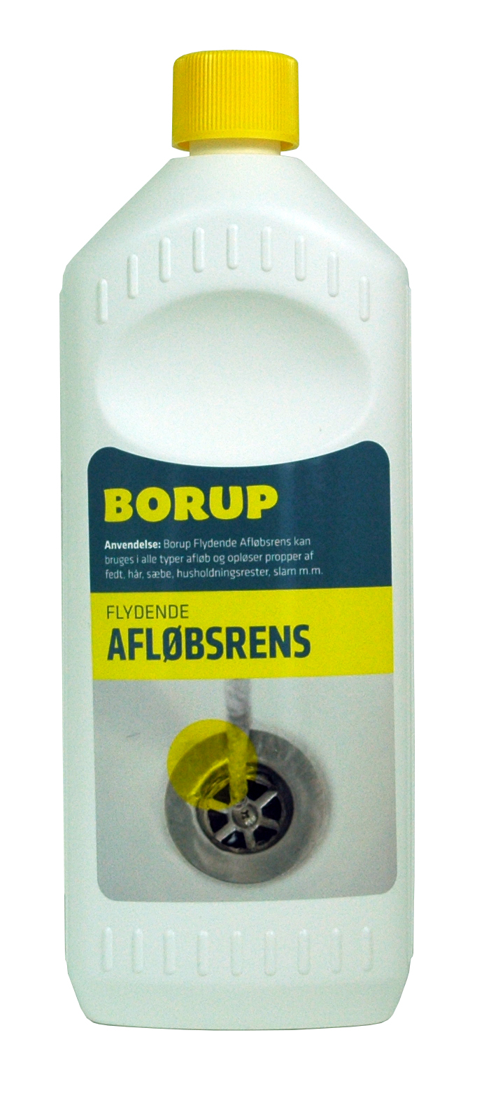 Borup afløbsrens flydende 1 l