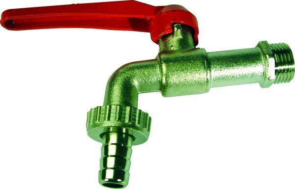 Aftapningshane 1/2" M/kølle