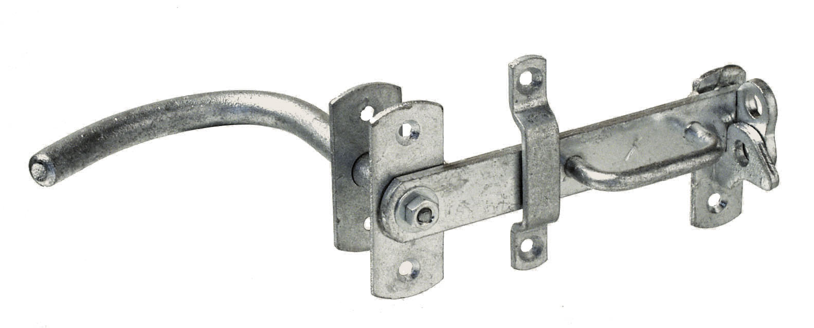 PN Staldsdørgreb til hængelås varmforzinket - 26x50mm