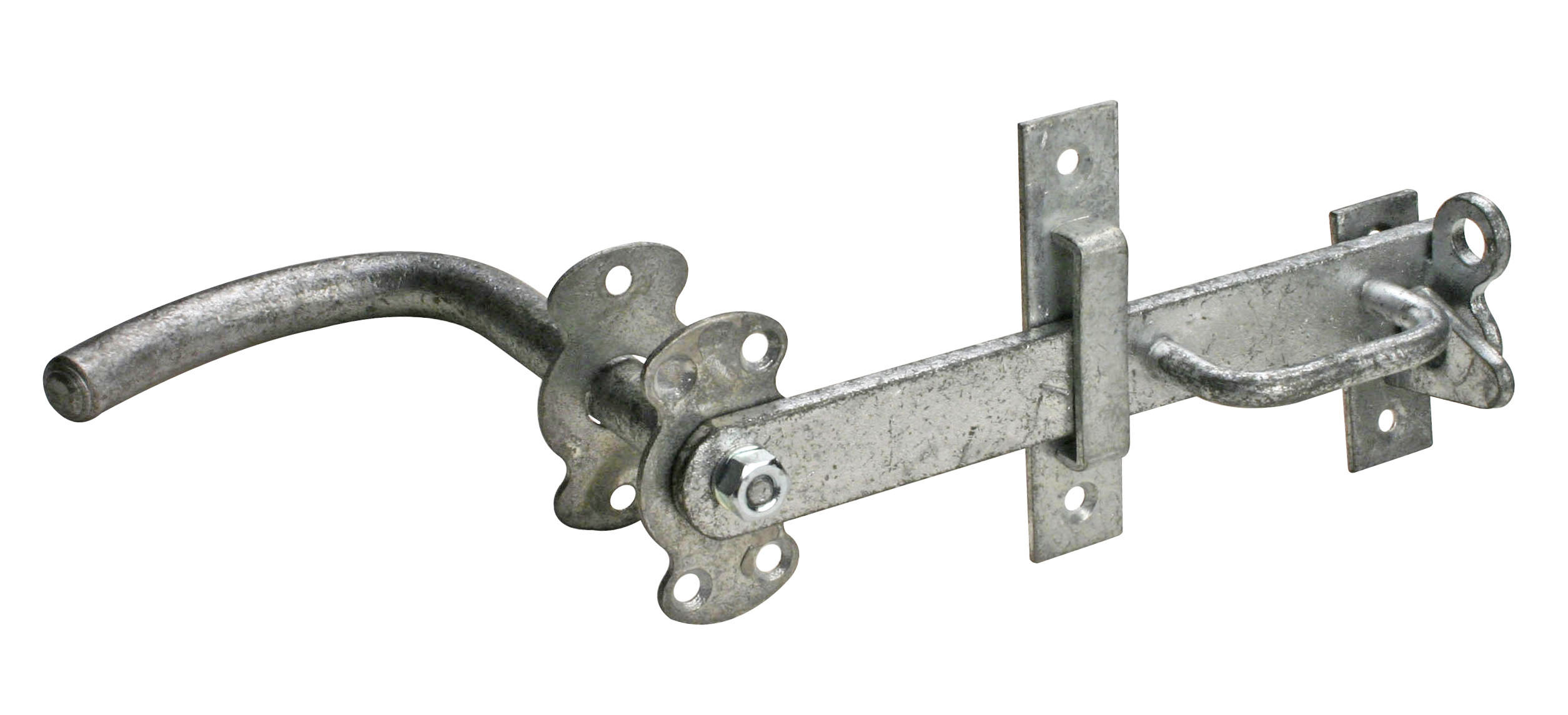 PN Stalddørsgreb til hængelås varmforzinket - 19x50mm