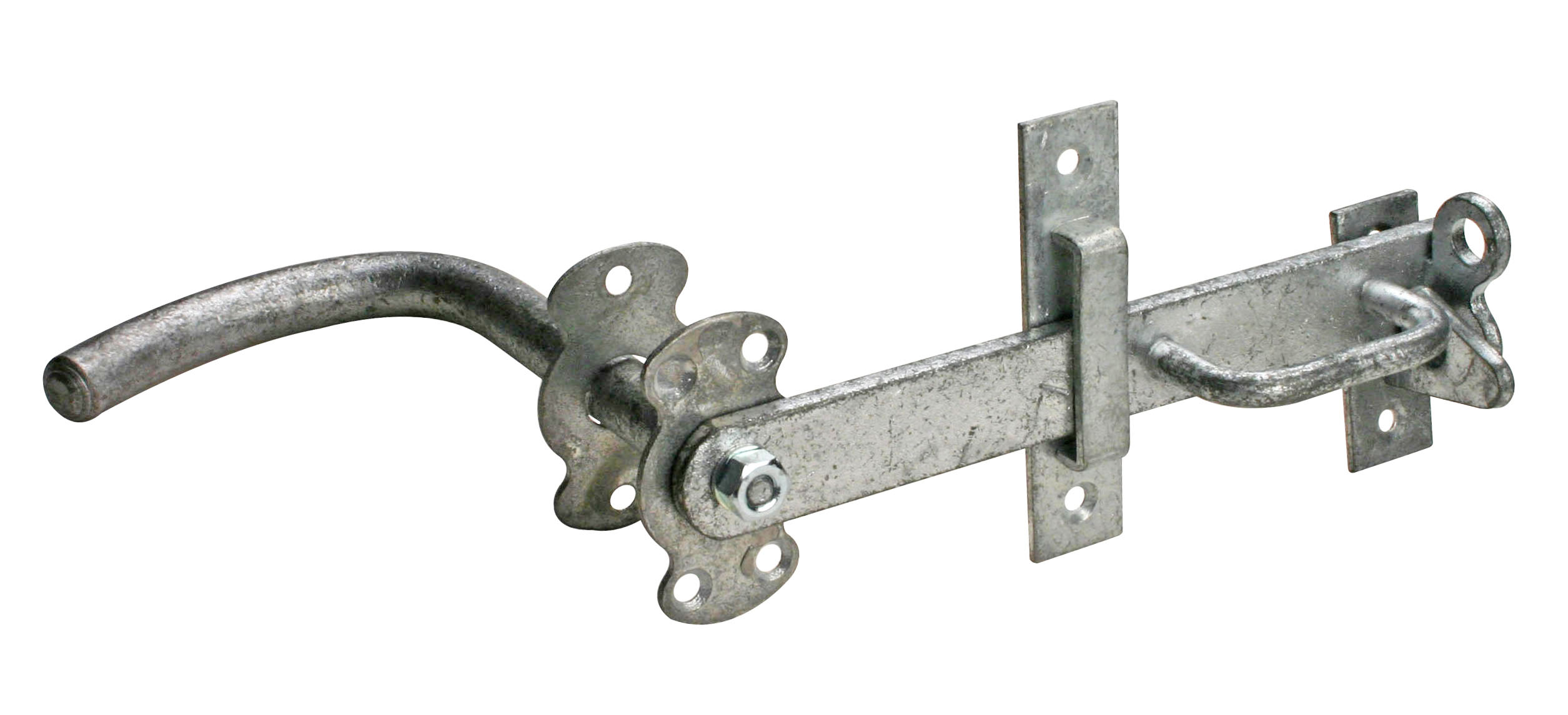PN Stalddørsgreb til hængelås varmforzinket - 50x75mm