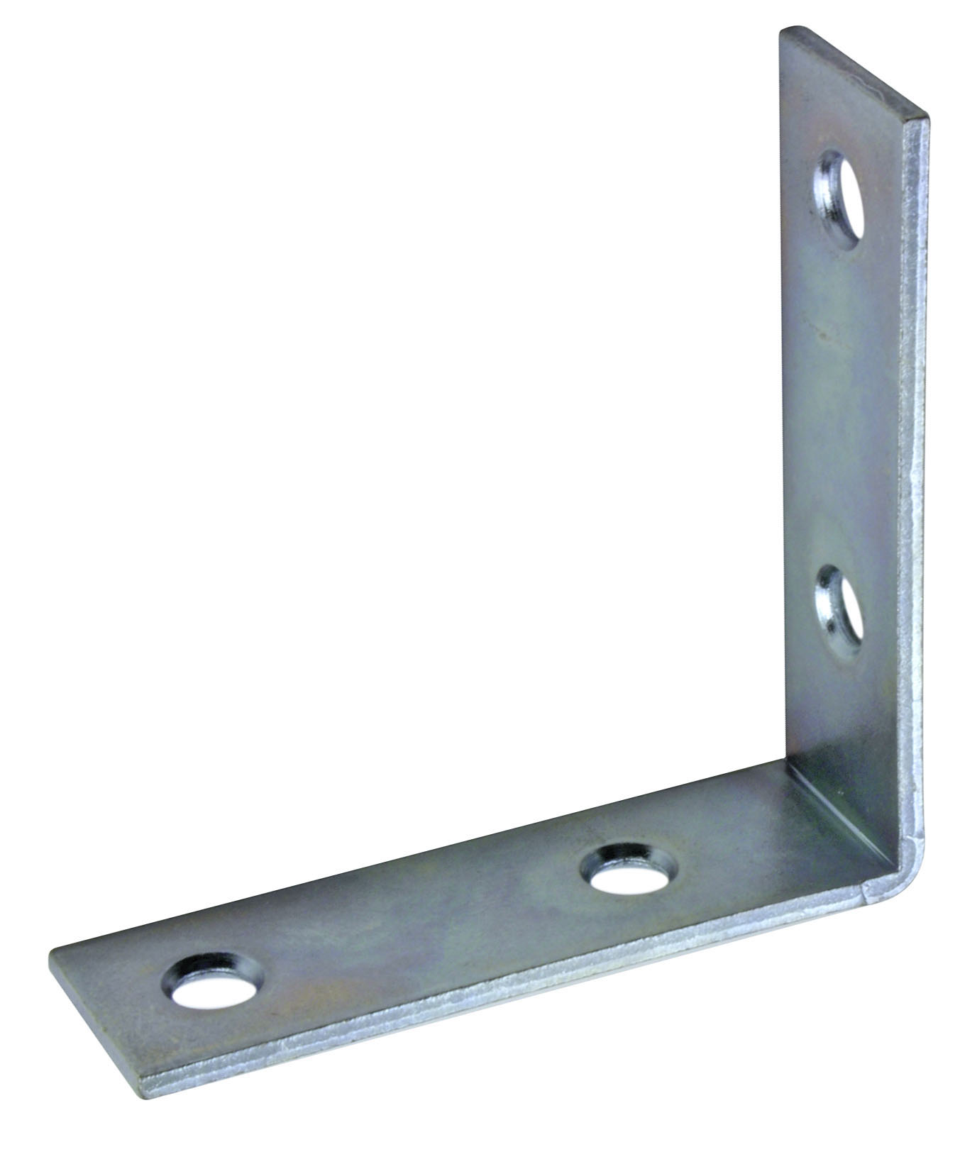 PN vinkeljern galvaniseret blå - 65x20x2,5mm