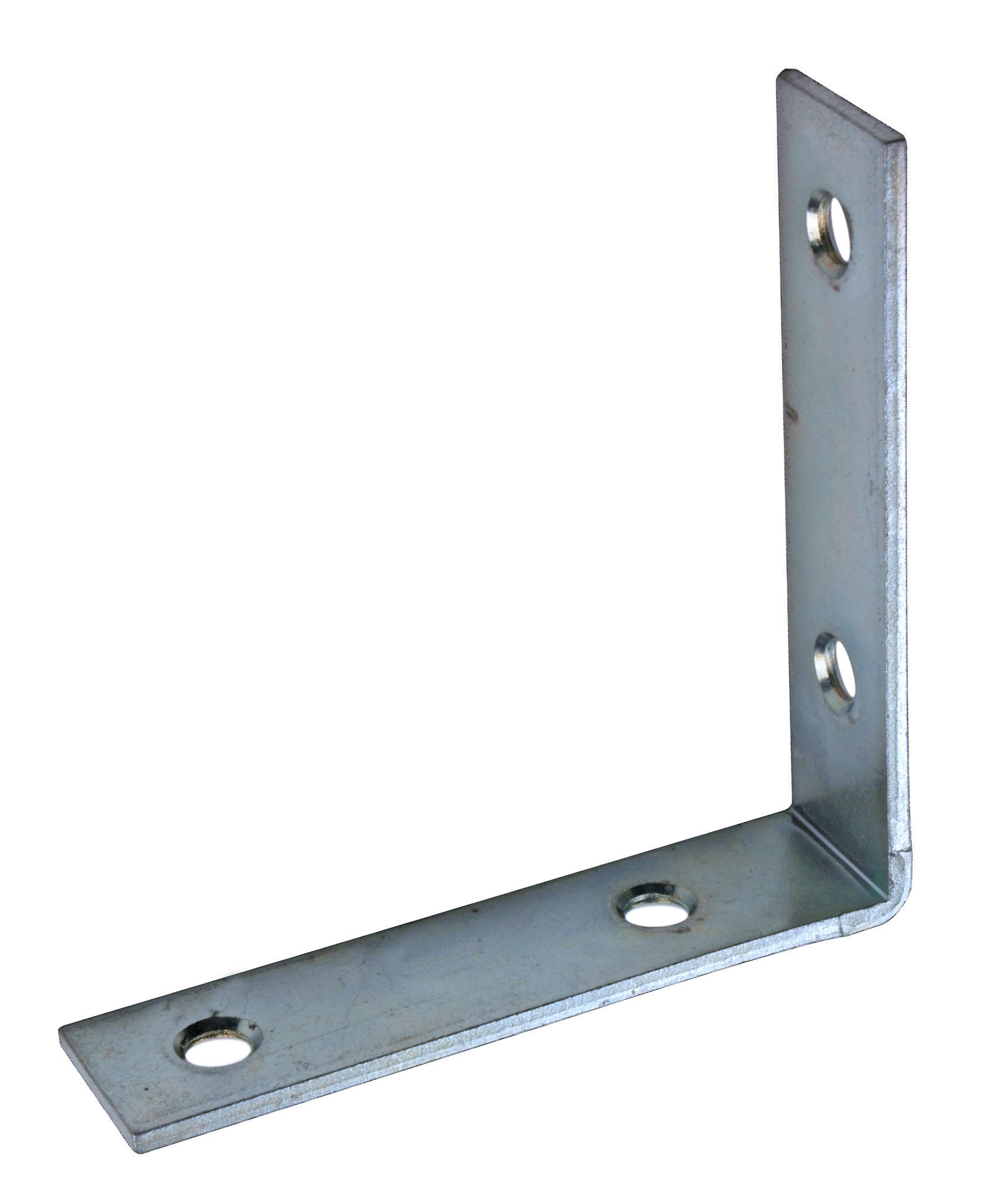 PN vinkeljern galvaniseret blå - 75x20 x2,5mm