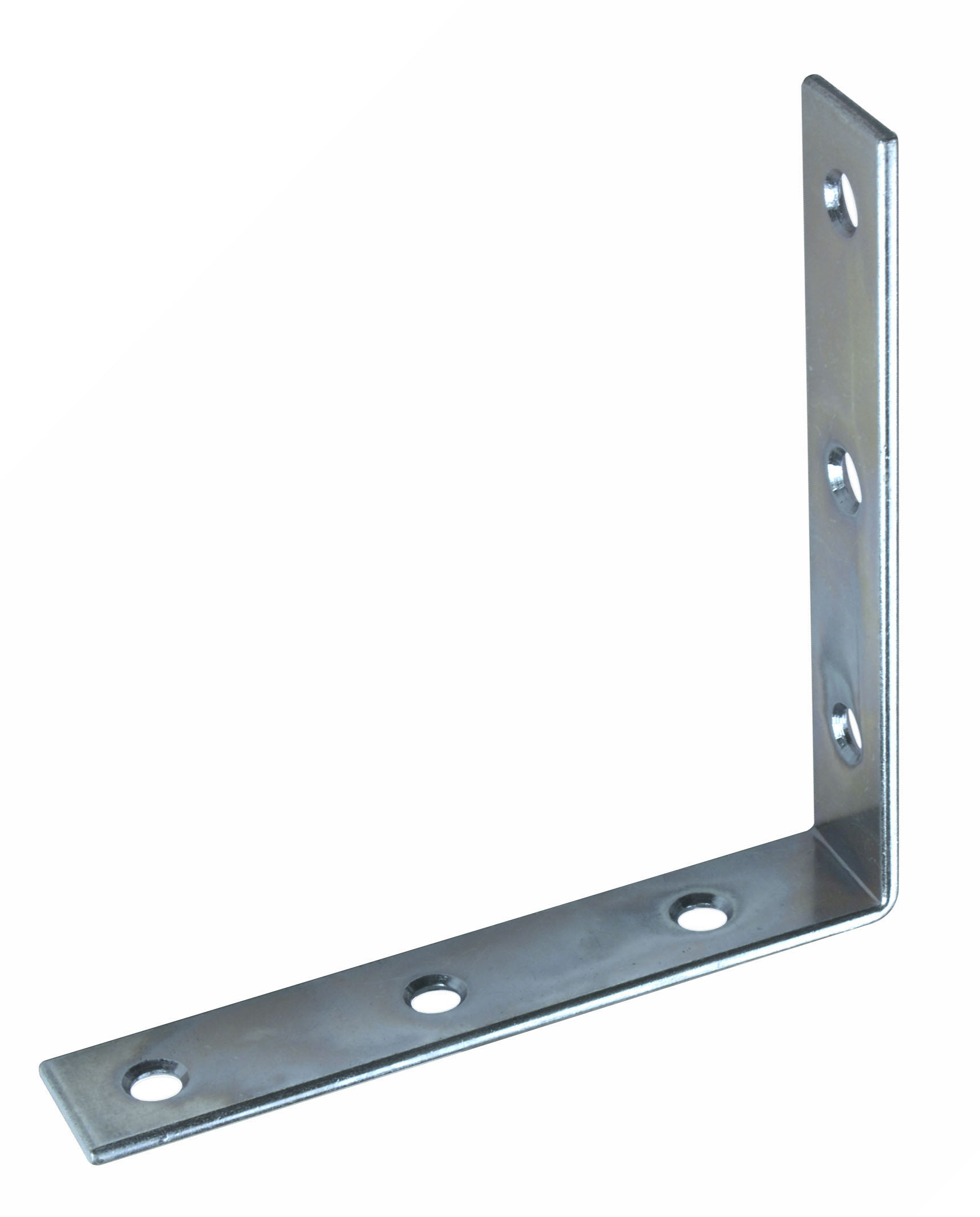 PN vinkeljern galvaniseret blå - 105x20x2,5mm