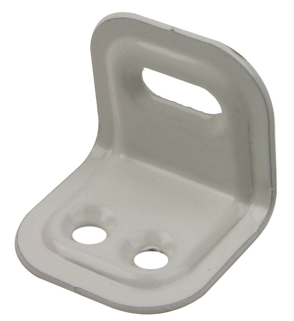 PN riglejern pulverlakeret hvid - 30mm