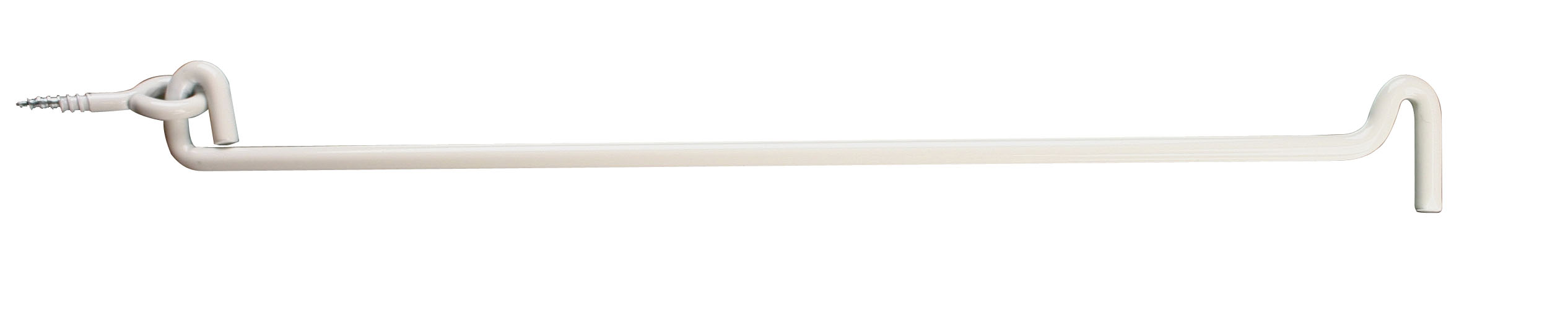 PN stormkrog pulverlakeret hvid - 312mm