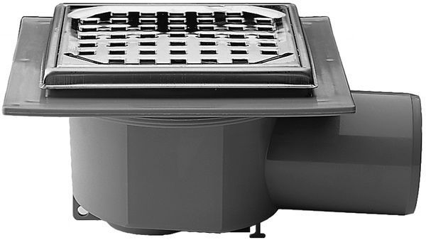 Afløbsskål maxiflex grå - 75 mm