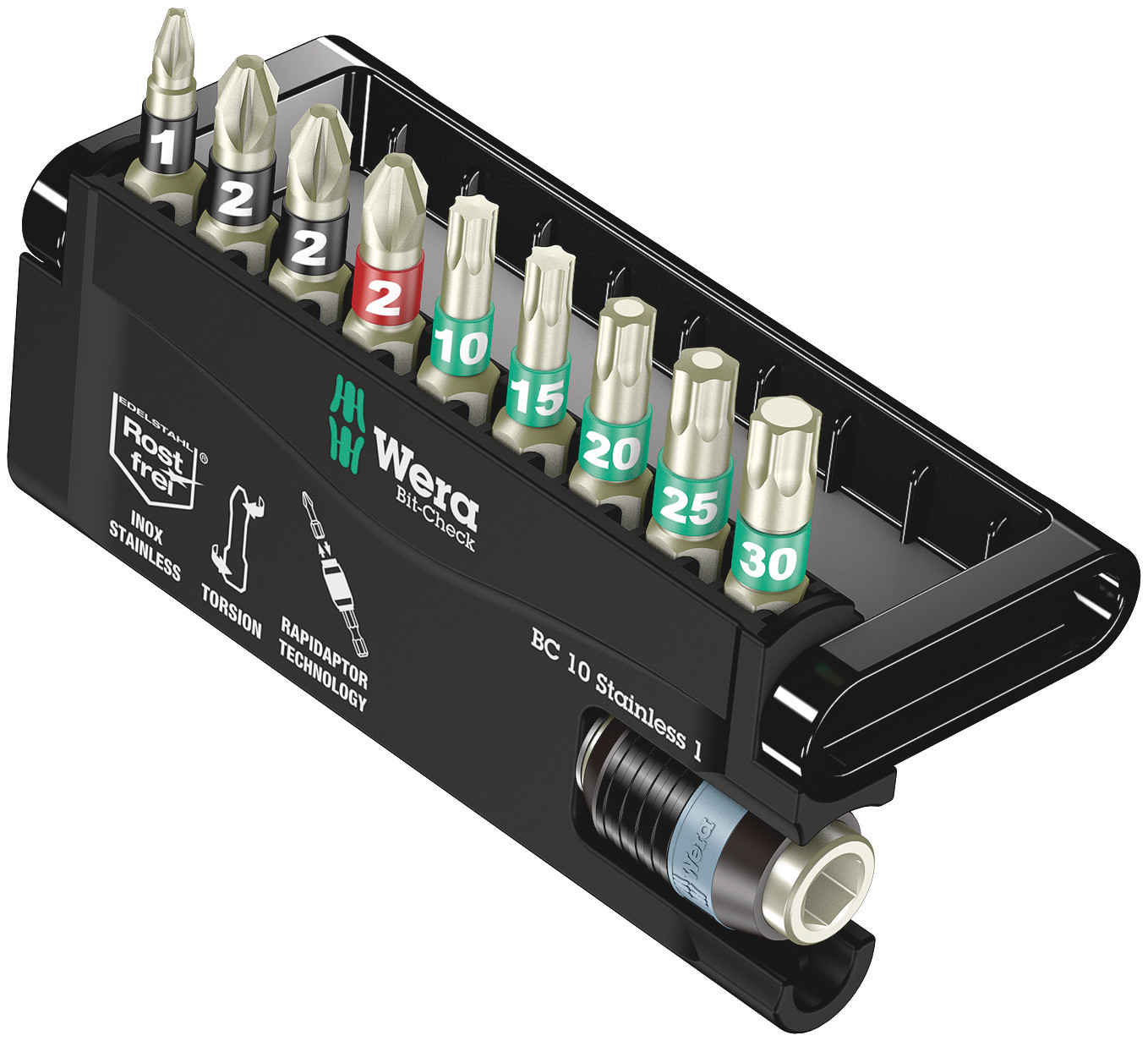 Wera Rustfri Bitssæt