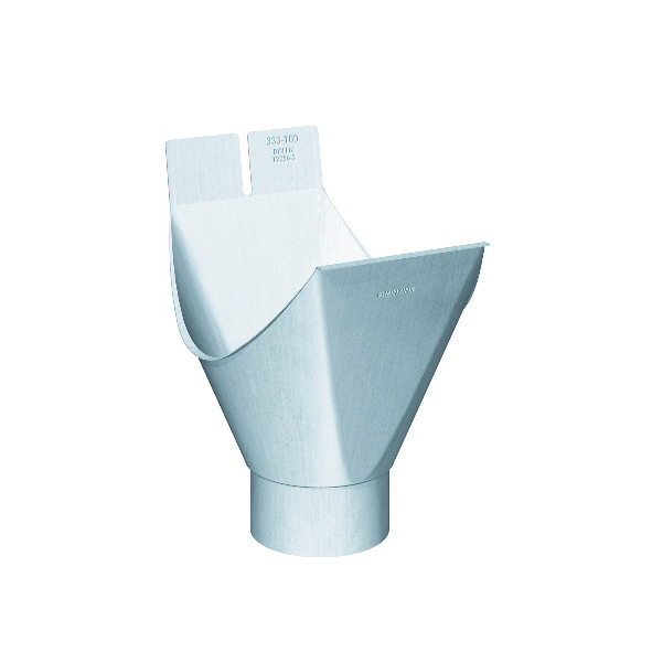 Rheinzink tudstykke CL walsblank - 280x76mm