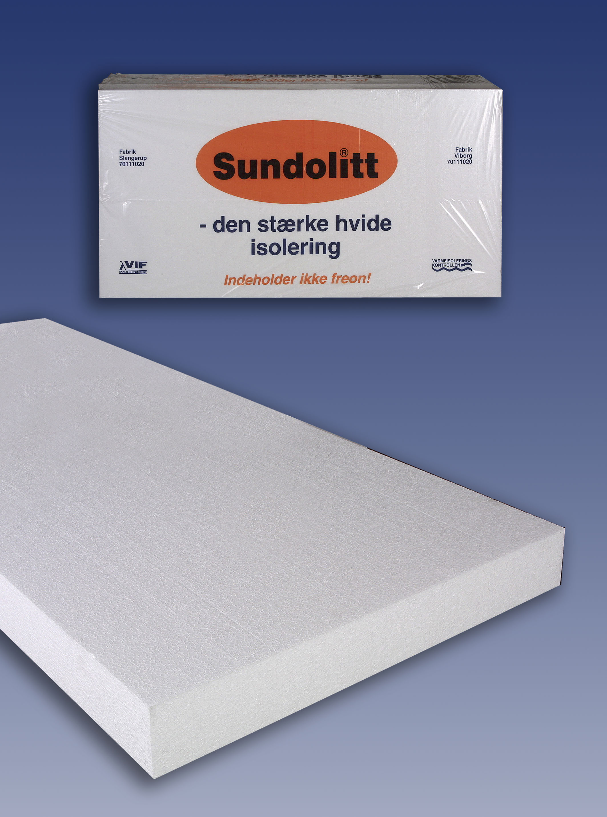 Sundolitt S80 EPS Gulvplade – 100mm Flamingo Isolering