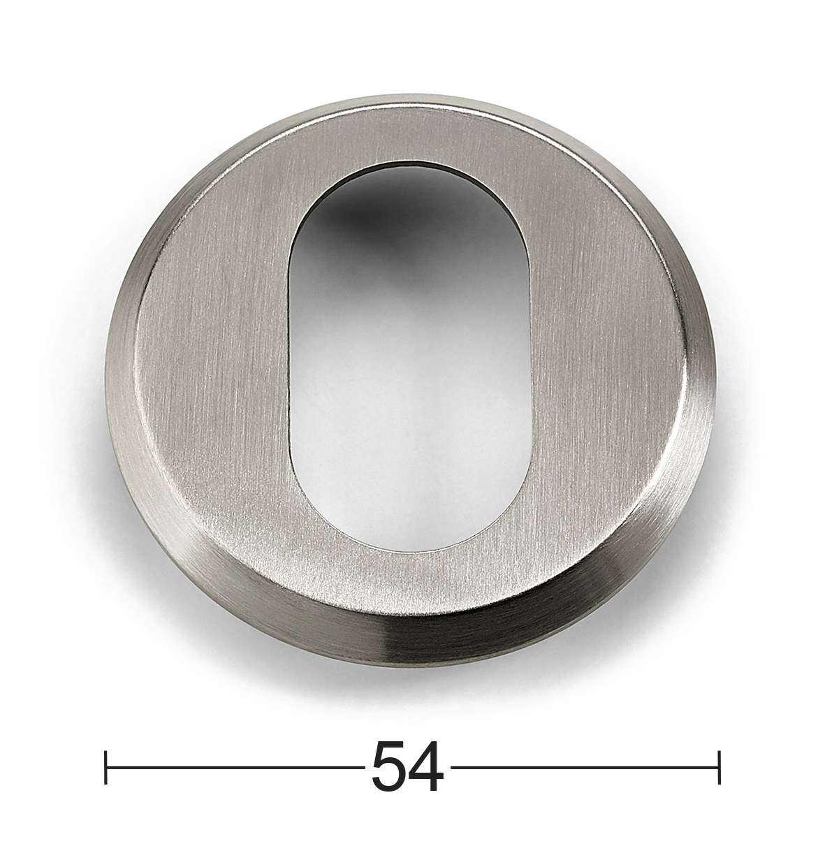 Habo Cylinderring rustfri - 18mm