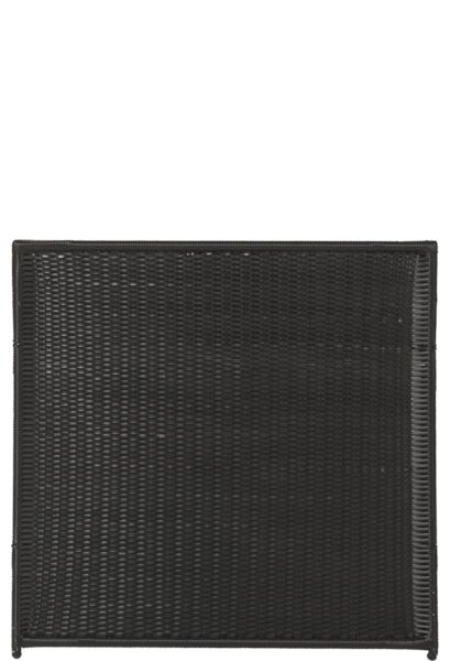Plus Trend Hegn Polyrattan Sort - 115x110cm