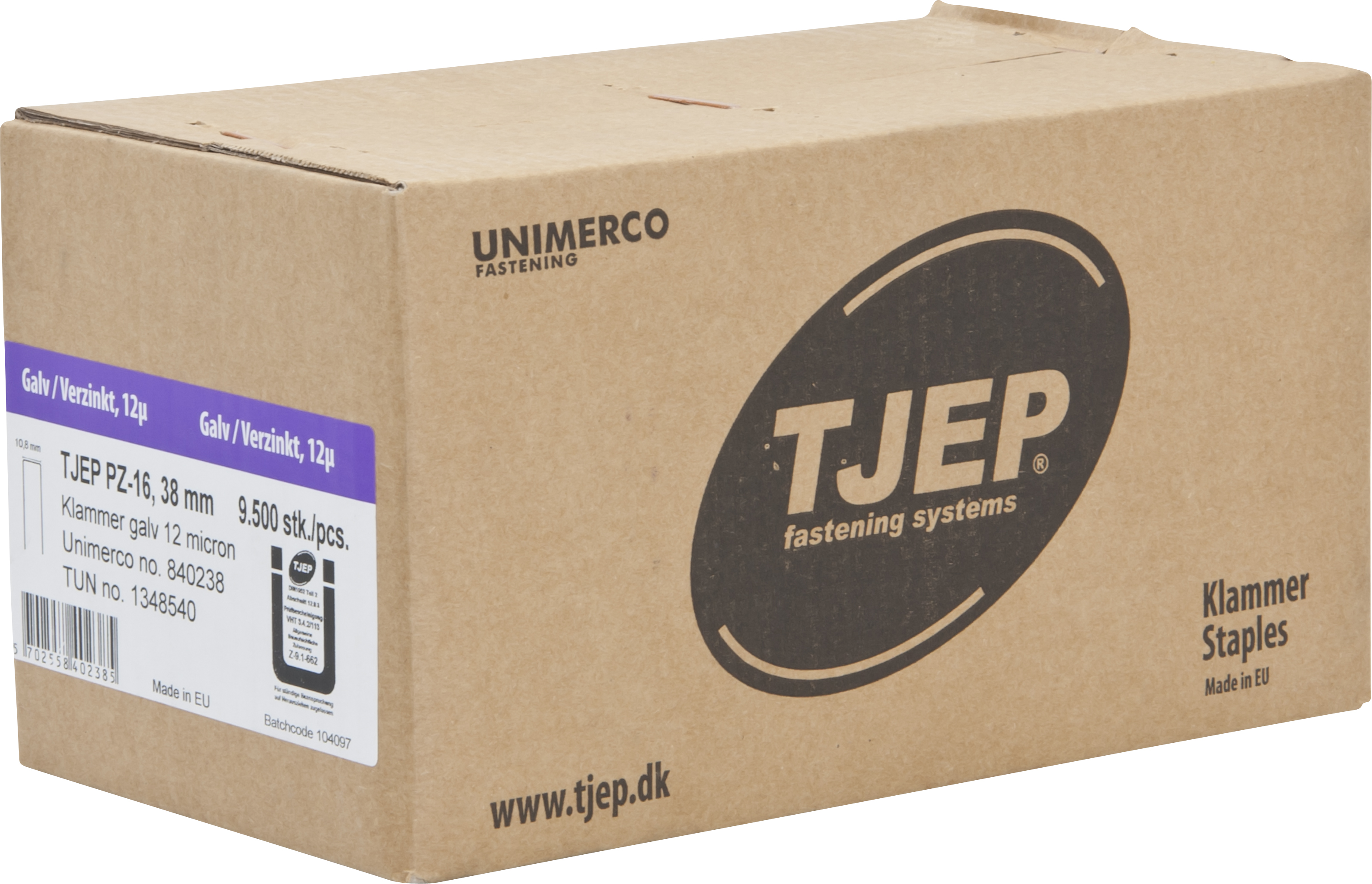 TJEP Klammer Pz-16 M/Lim  38mm 