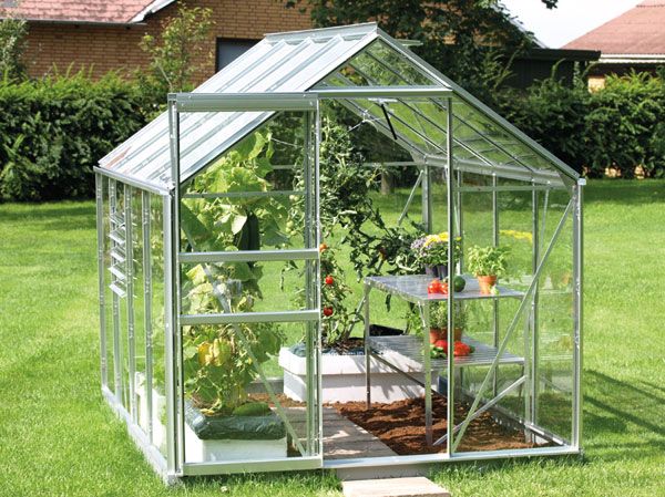 Vitavia Venus 7500 - 7.5 m² - Drivhus - 3mm Delt Glas - Alu
