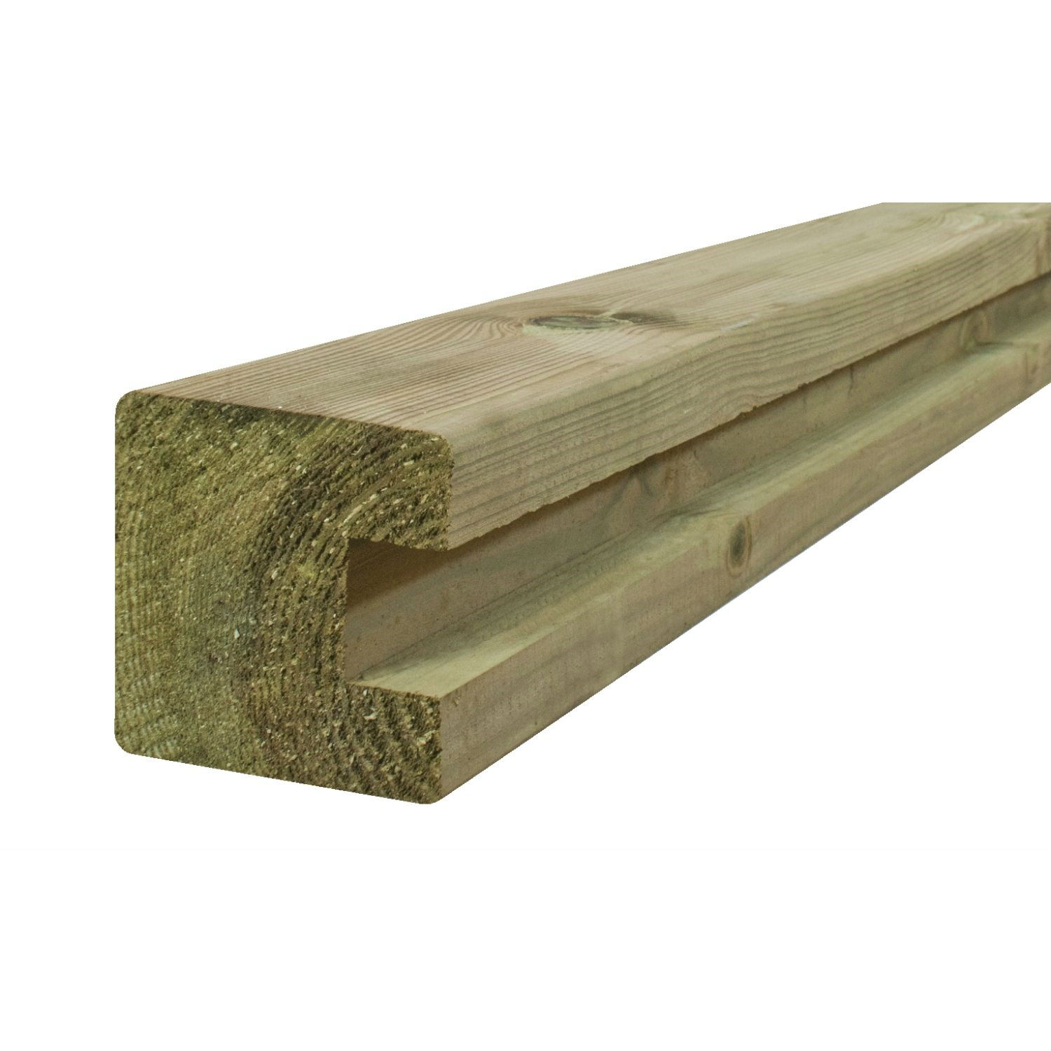 FT 2656 Endestolpe - 90x90x2700mm - Systemhegn