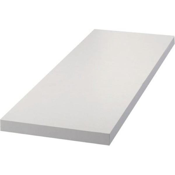Knop Måske Hobart Wallmann Melaminhylde Hvid 22mm - 30x200cm - Hylder - Bygma