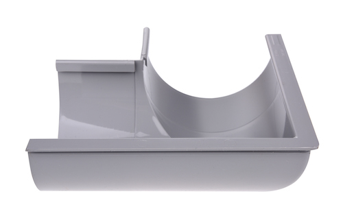 Plastmo Gering Udv. 90° - Str. 10 - Grå 