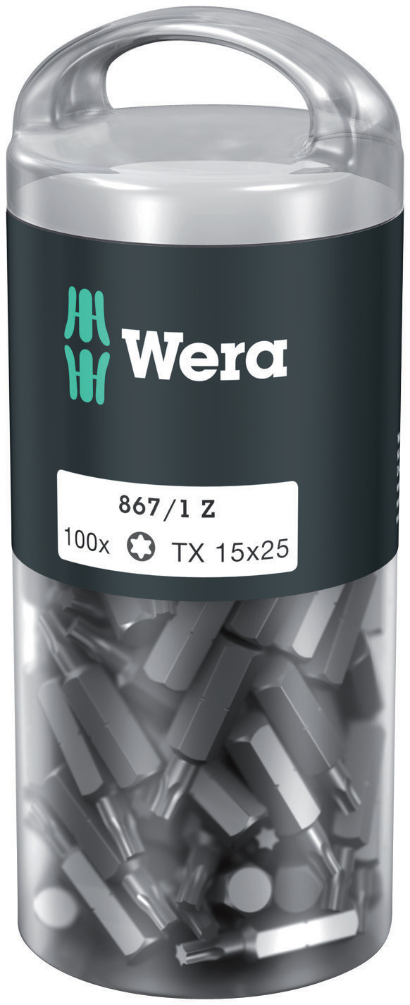 Wera 867/1z Bitsæt - 100 Dele TX15 - 25mm 