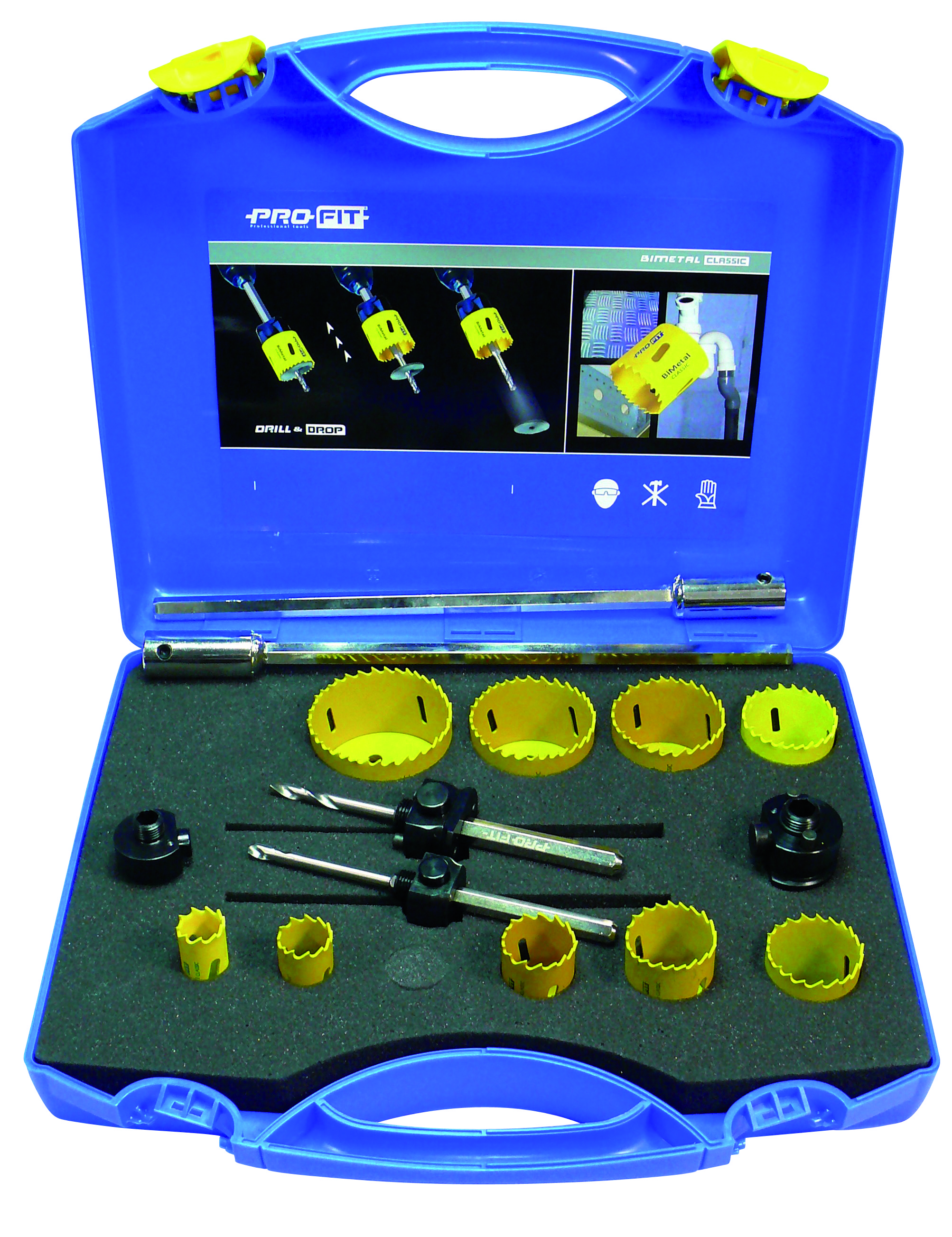 Hulsavsæt Bimetal Classic 17dl 19-64mm ProFit