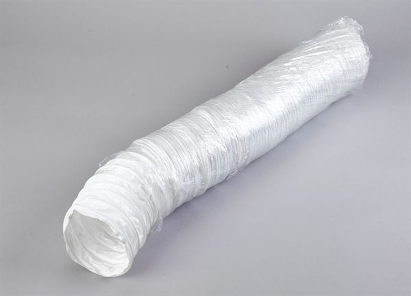 DUKA flexslange 102mm x 3,0m hvid