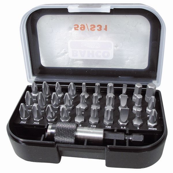 Bahco bitssæt med 31 dele
