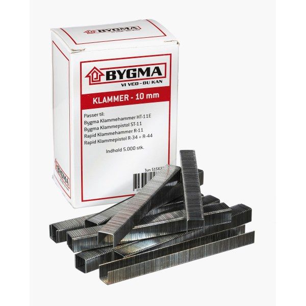 Bygma Fast Klammer 8 mm.