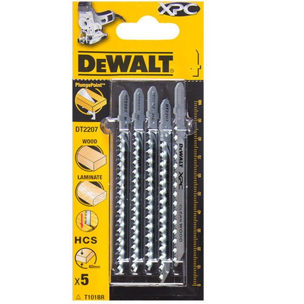 DEWALT Stiksavklinge Dt2207 5 stk