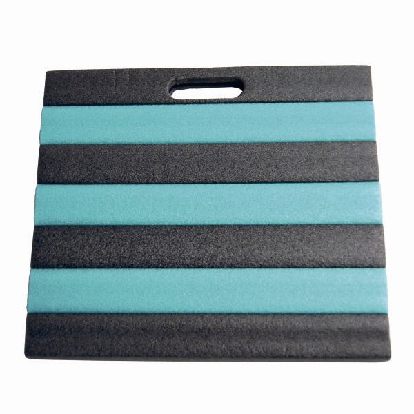 Green-it knæpude med hank stribet 30x35cm