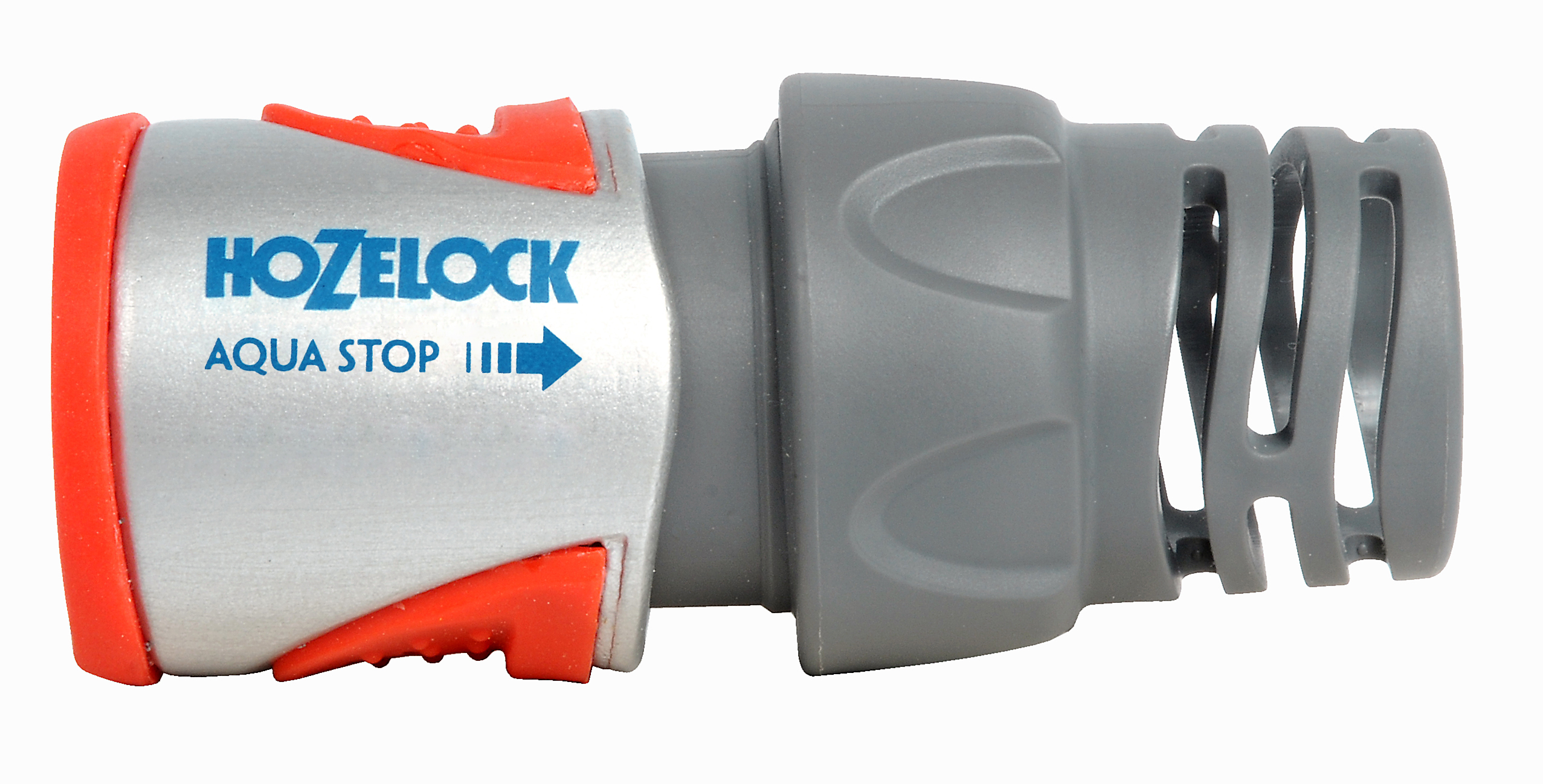 Hozelock Slangekobling med aqua stop - 3/4"