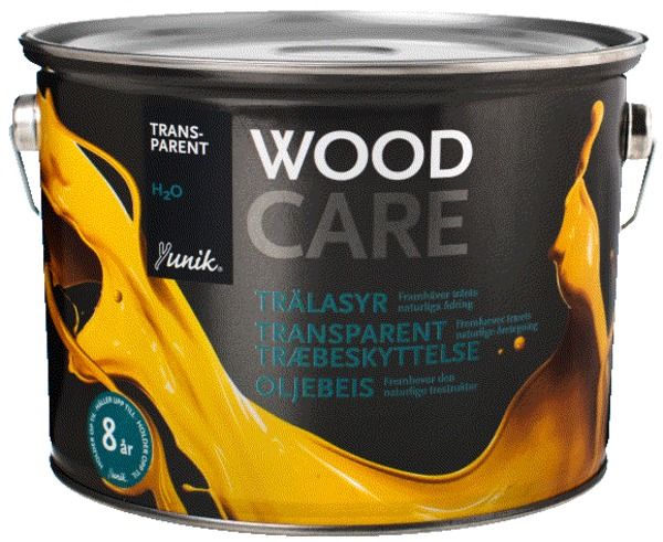 Yunik Træbeskyttelse Transparent Wood Care - 2,8L