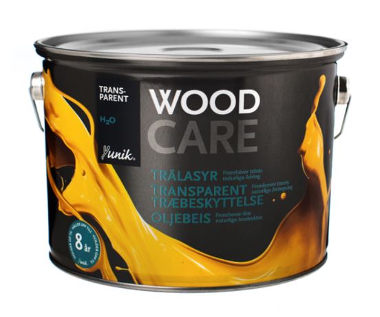 Yunik Træbeskyttelse Transparent Wood Care - 9,1L