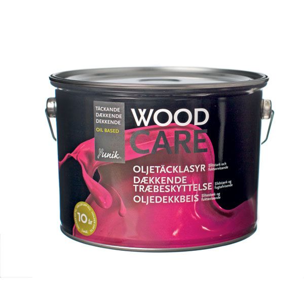 Yunik Dækkende Træbeskyttelse Hvid - 10L