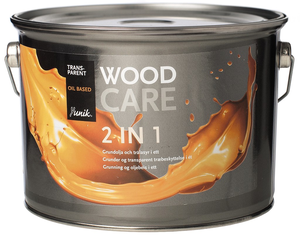 Yunik Grunder og Træbeskyttelse 2i1 Transparent Grøn - 3L