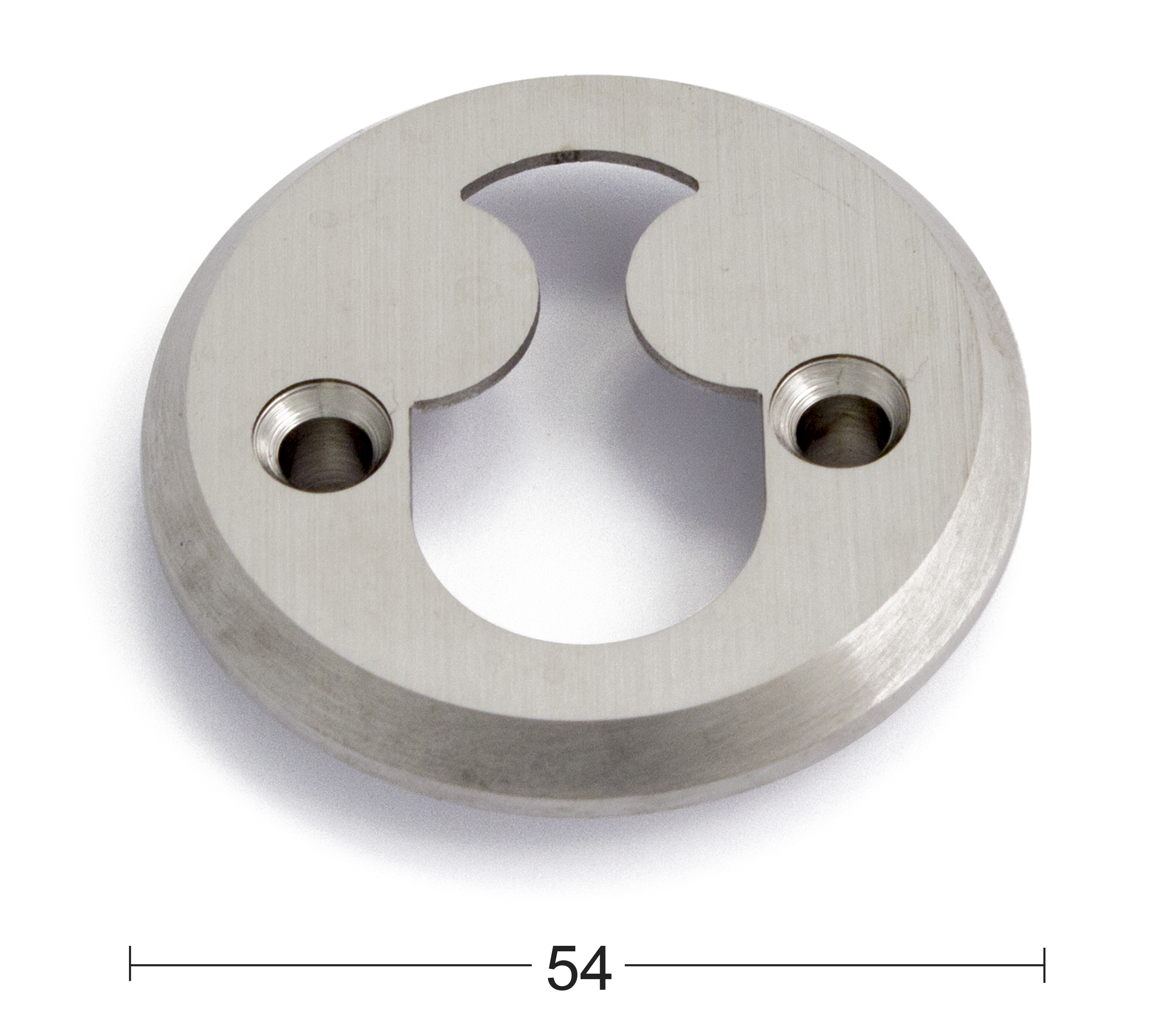 Habo Cylinderring Rokoko rustfri - 8mm