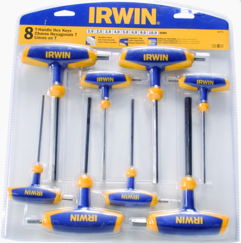 Irwin Unbraconøgle sæt med T-håndtag