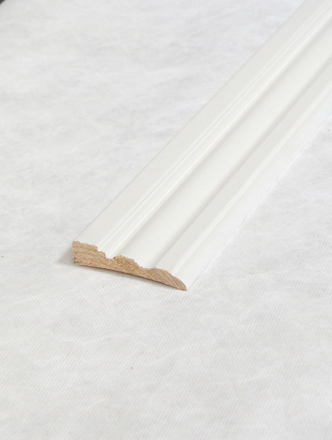 Nova Indfatning nr.123hf Hvid - 15x68x3300mm 