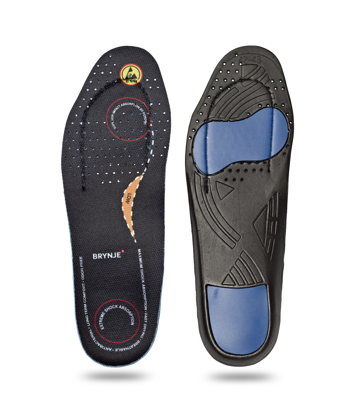 BRYNJE Indlægssål Lav  