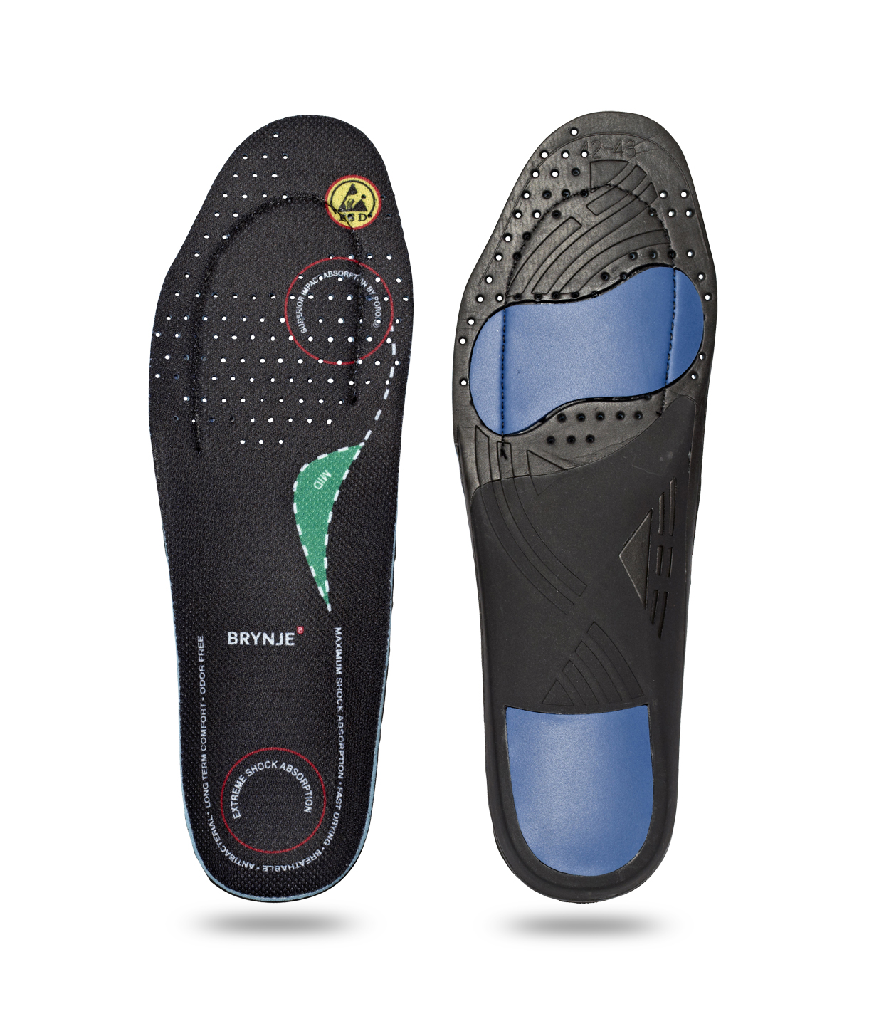 BRYNJE Indlægssål Medium 